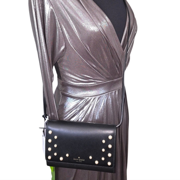 NWT Kate Spade Serrano Place Bag w/ Pearl Accents - Picture 7 of 13